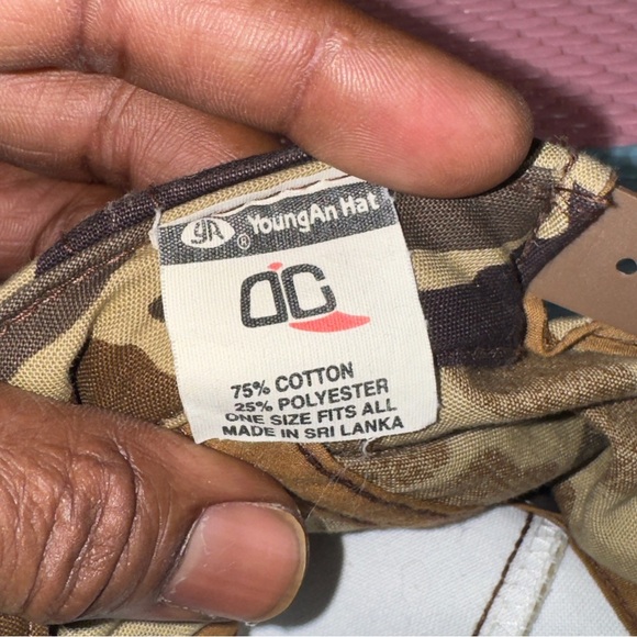 Youngan Hat U S INTEC INC Brown Duck Camouflage Baseball snapback hat Men Size - Picture 5 of 5